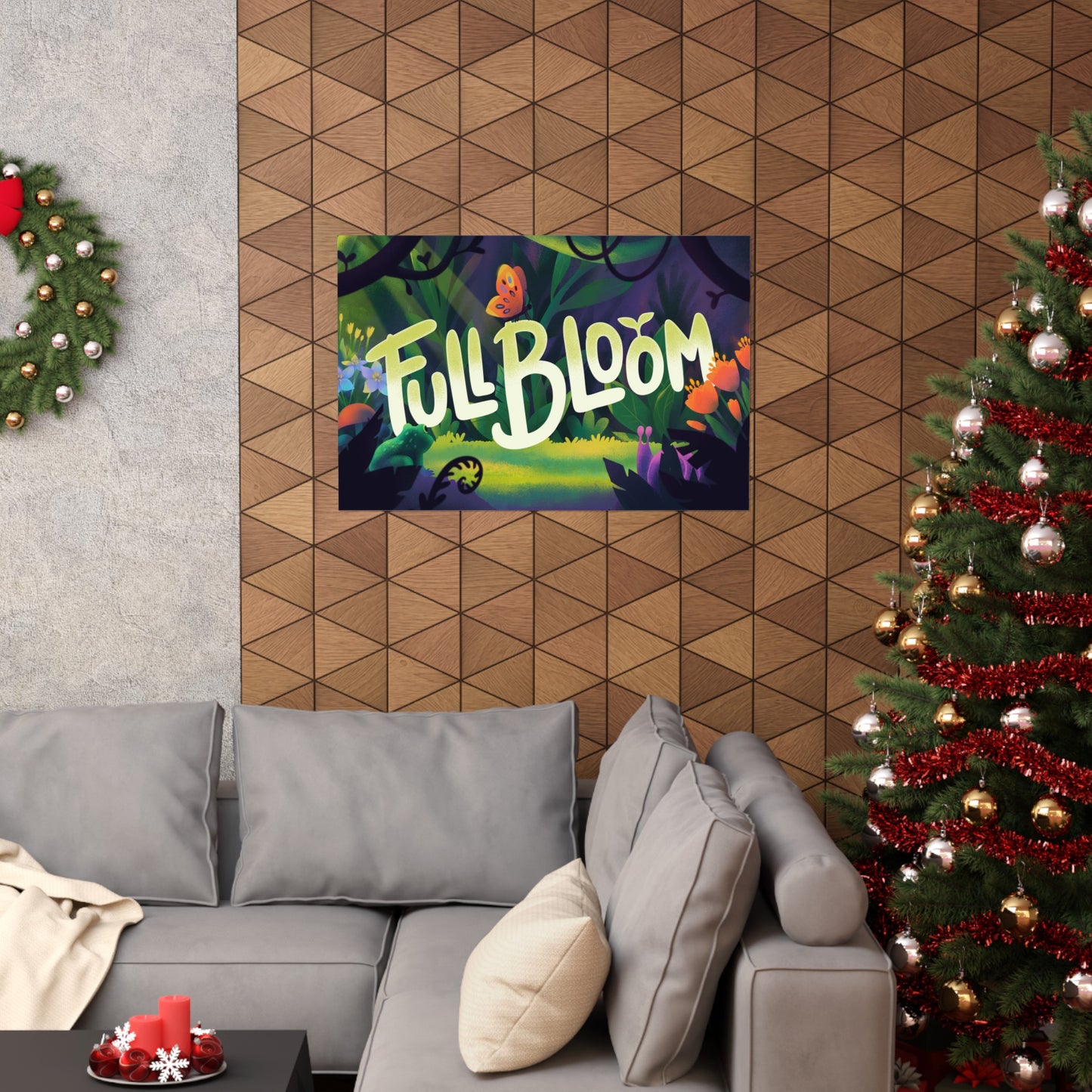 Poster | V8 | Full Bloom Series Graphic | Horizontal