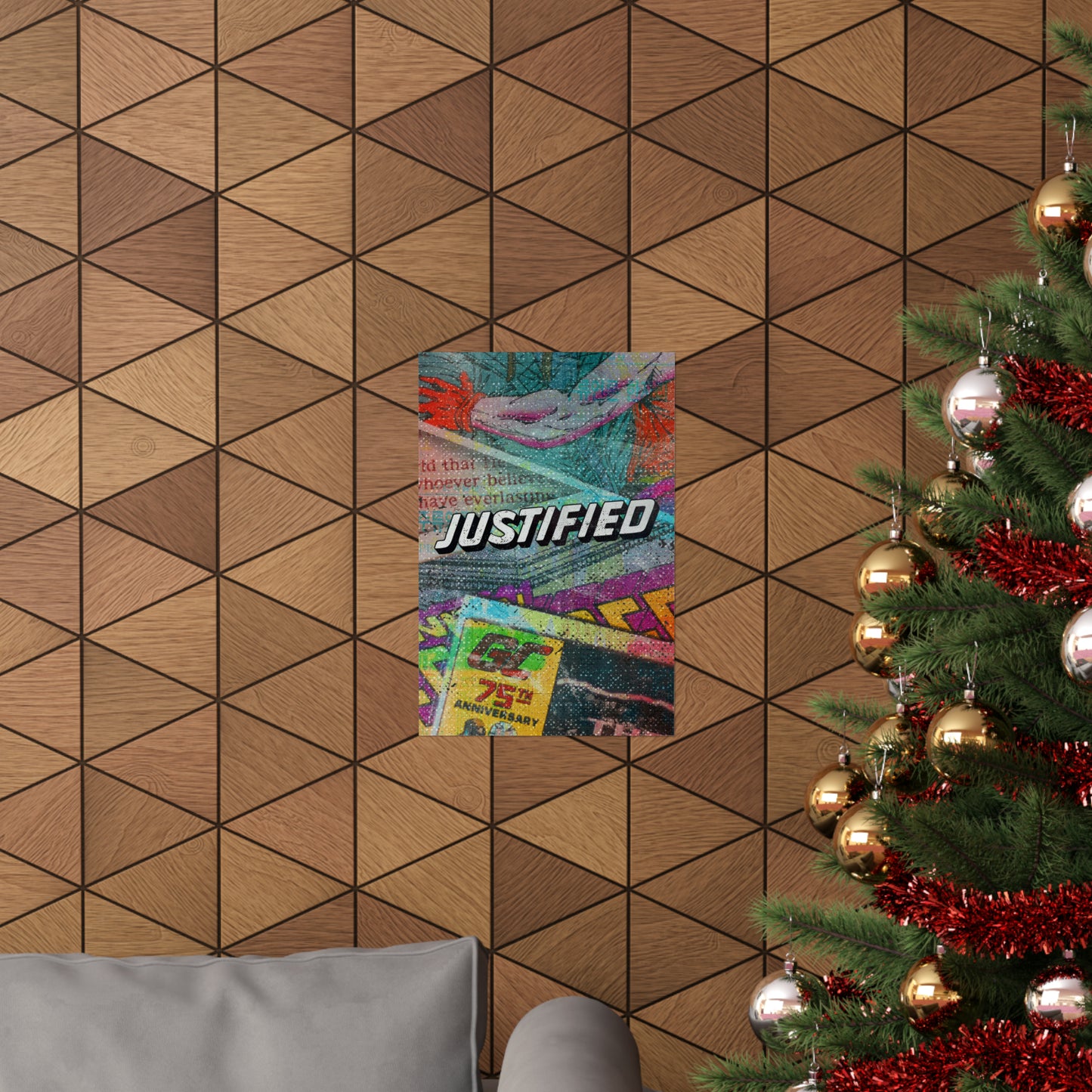 Poster | V7 | Justified Series Graphic | Vertical