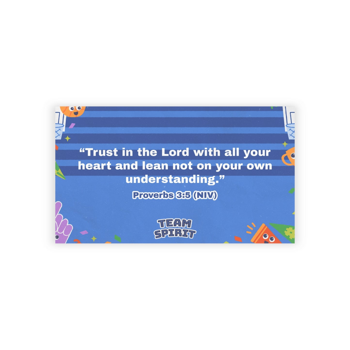 Memory Verse Cards | Team Spirit Preschool