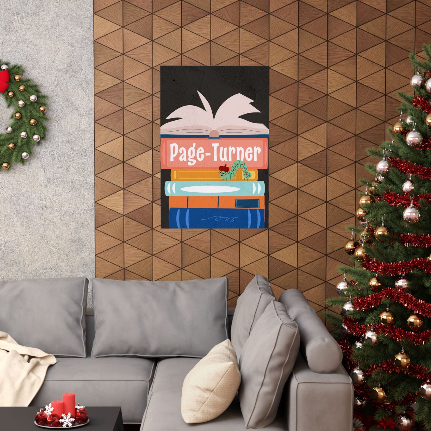 Poster I V5 I Page-Turner Preschool Series Graphic I Vertical