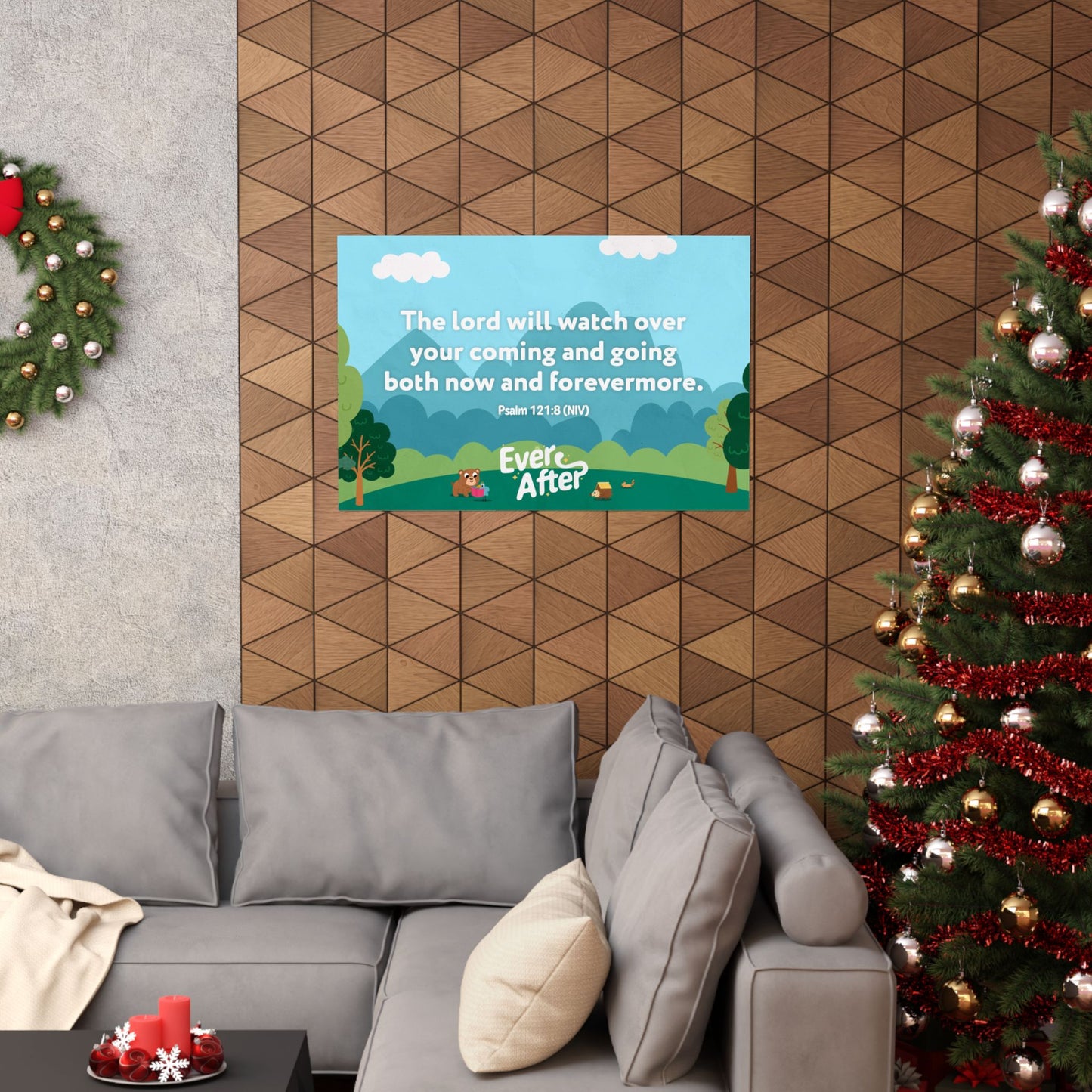 Poster | V5 | Ever After Preschool Memory Verse Graphic | Horizontal