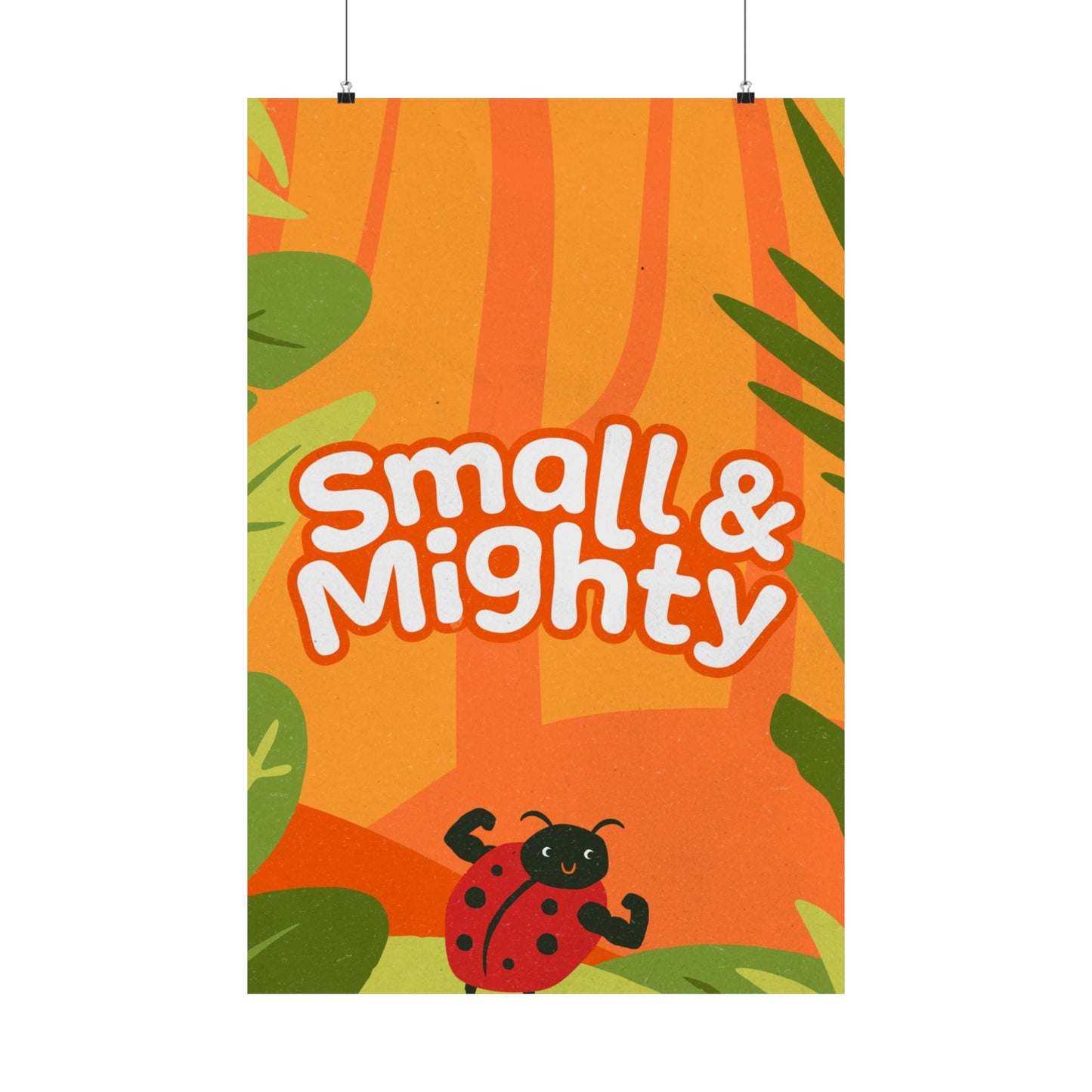 Poster | Small & Mighty Preschool Series Graphic | Vertical