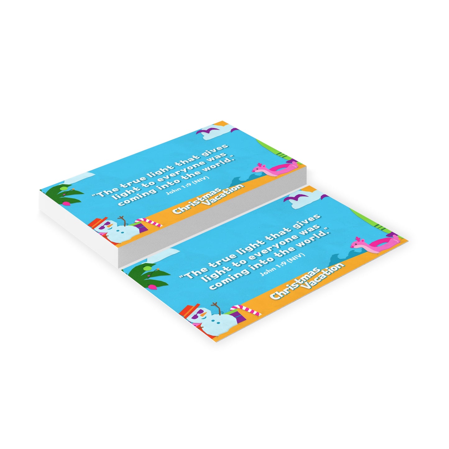 Memory Verse Cards | V7 | Christmas Vacation Preschool