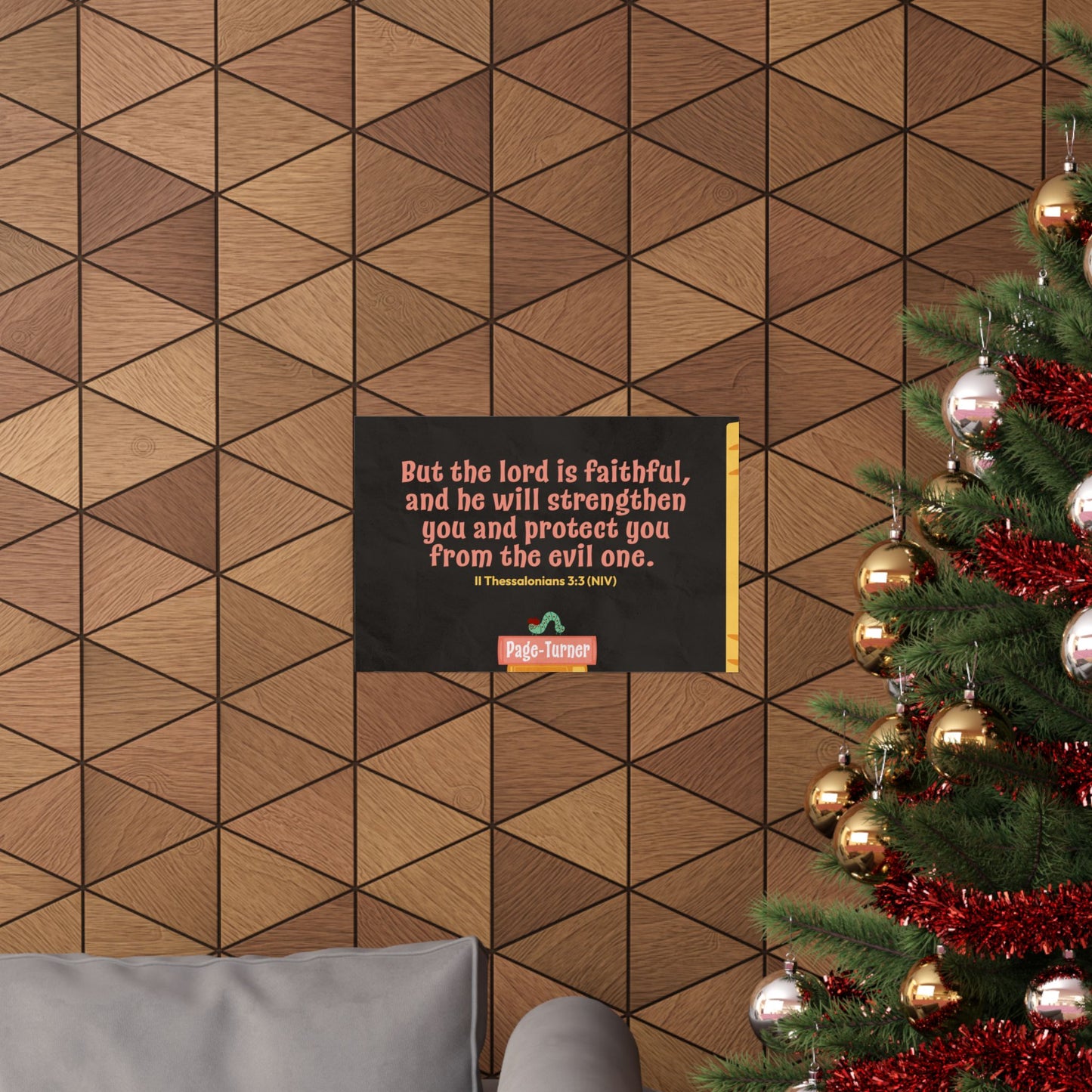 Poster | V5 | Page-Turner Preschool Memory Verse Graphic | Horizontal