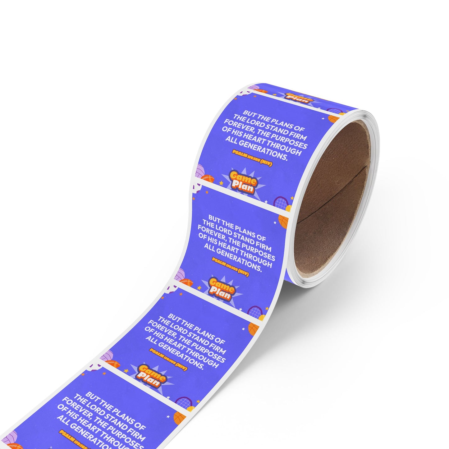 Memory Verse Sticker Roll | V8 | Game Plan Preschool