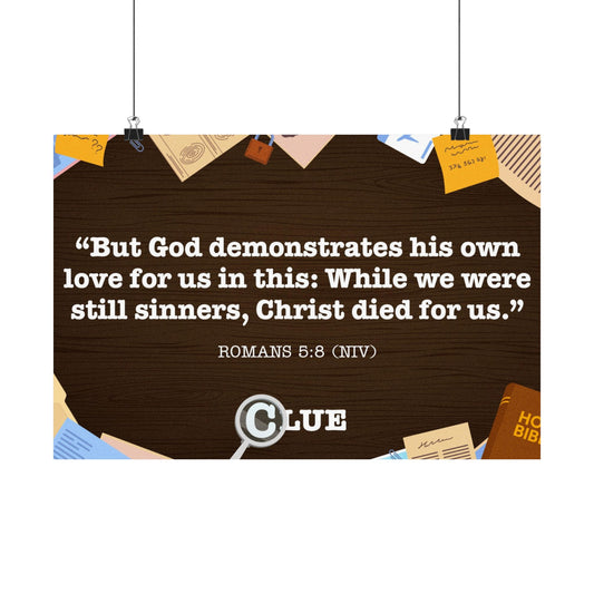 Poster | V9 | Clue Elementary Memory Verse Graphic | Horizontal