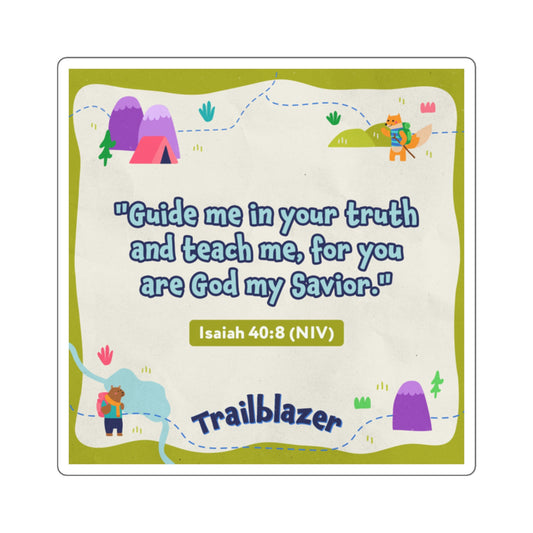 Memory Verse Sticker | V9 | Trailblazer Preschool