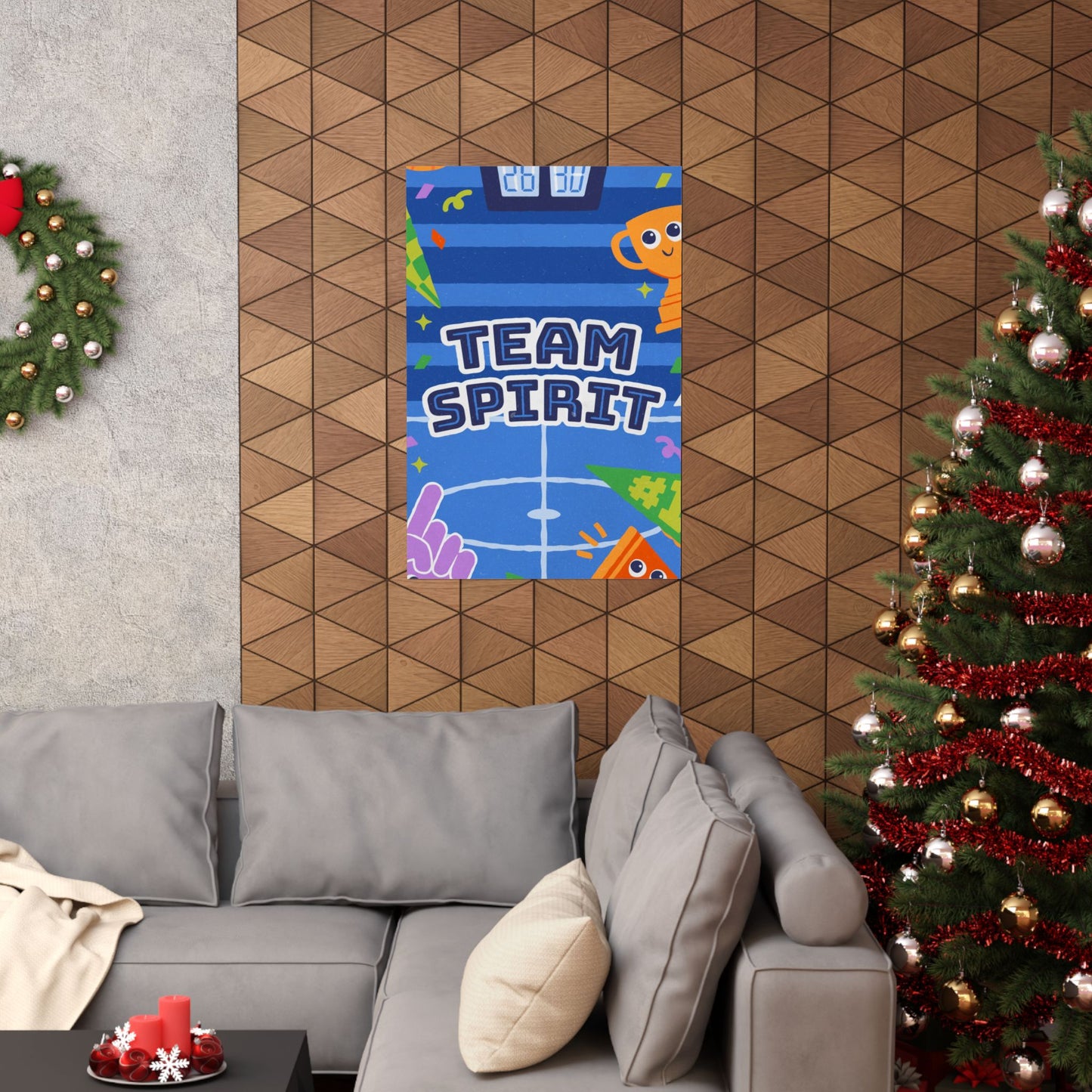 Poster | Team Spirit Preschool Series Graphic | Vertical