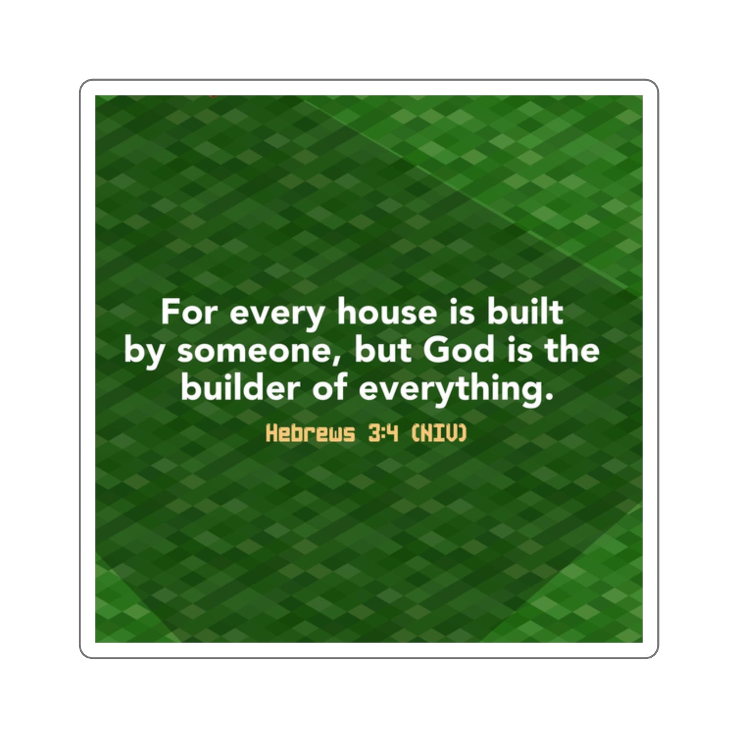 Memory Verse Sticker | V6 | Make It Or Break It Preschool