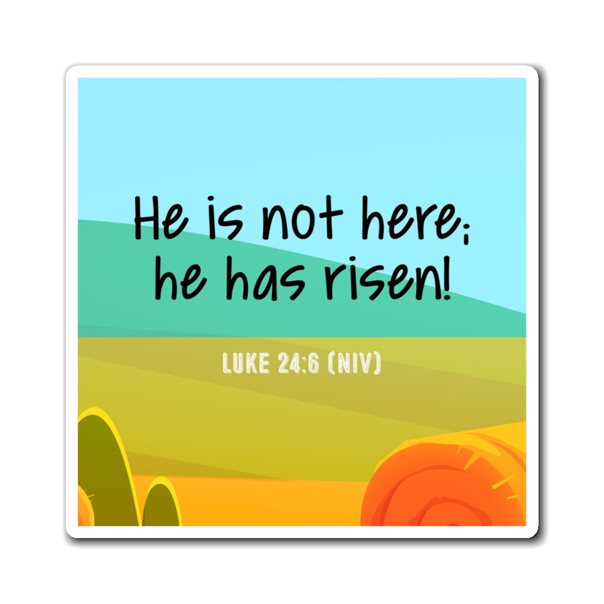 Memory Verse Magnet | V6 | Rise & Shine Preschool