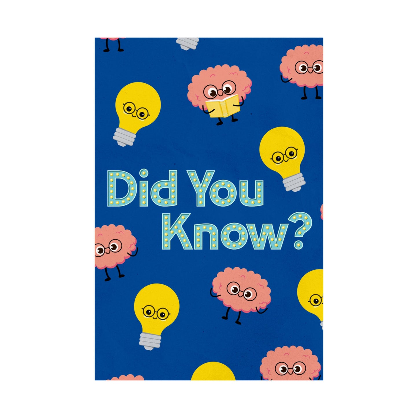 Poster I V5 I Did You Know? Preschool Series Graphic I Vertical