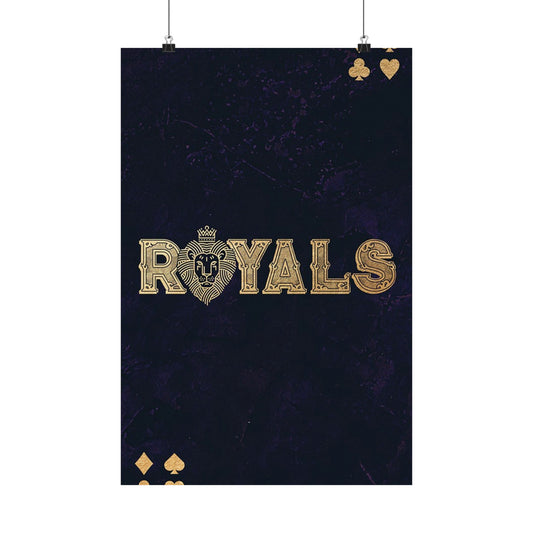 Poster I V5 I Royals Series Graphic I Vertical