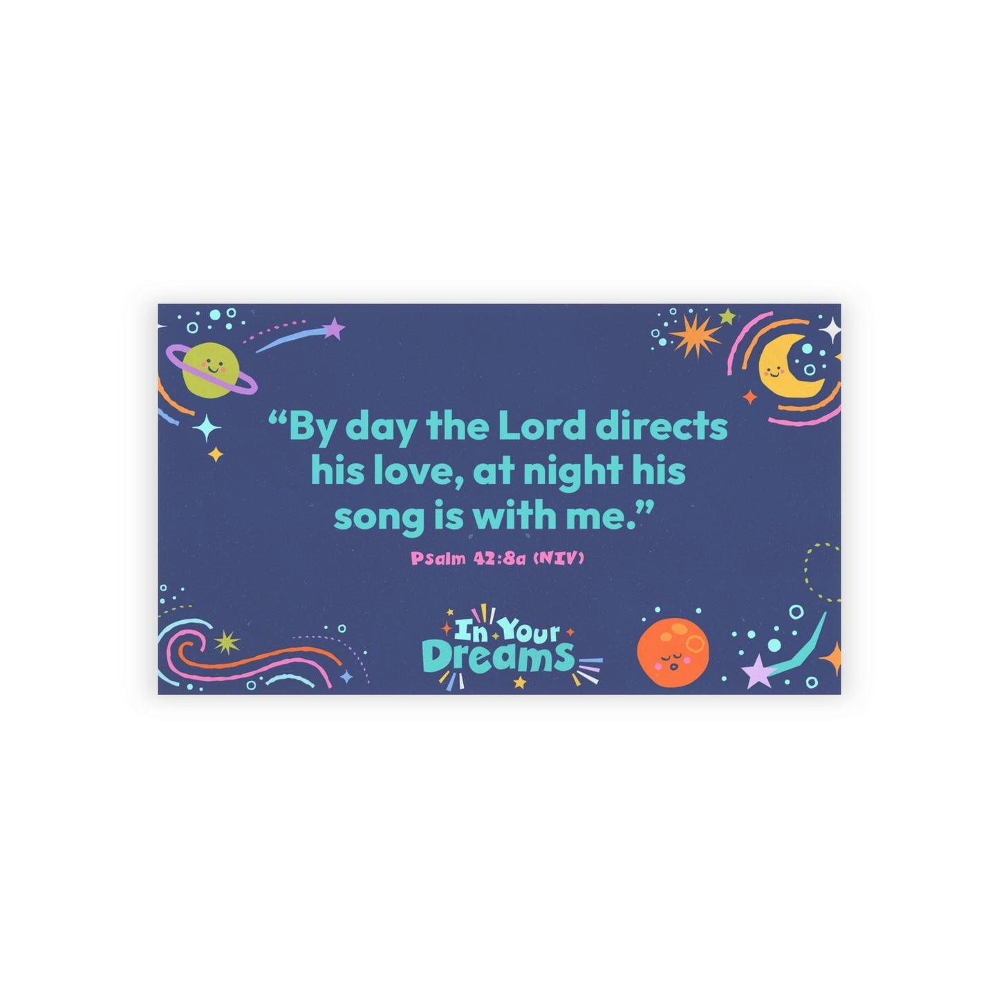 Memory Verse Cards | V7 | In Your Dreams Preschool