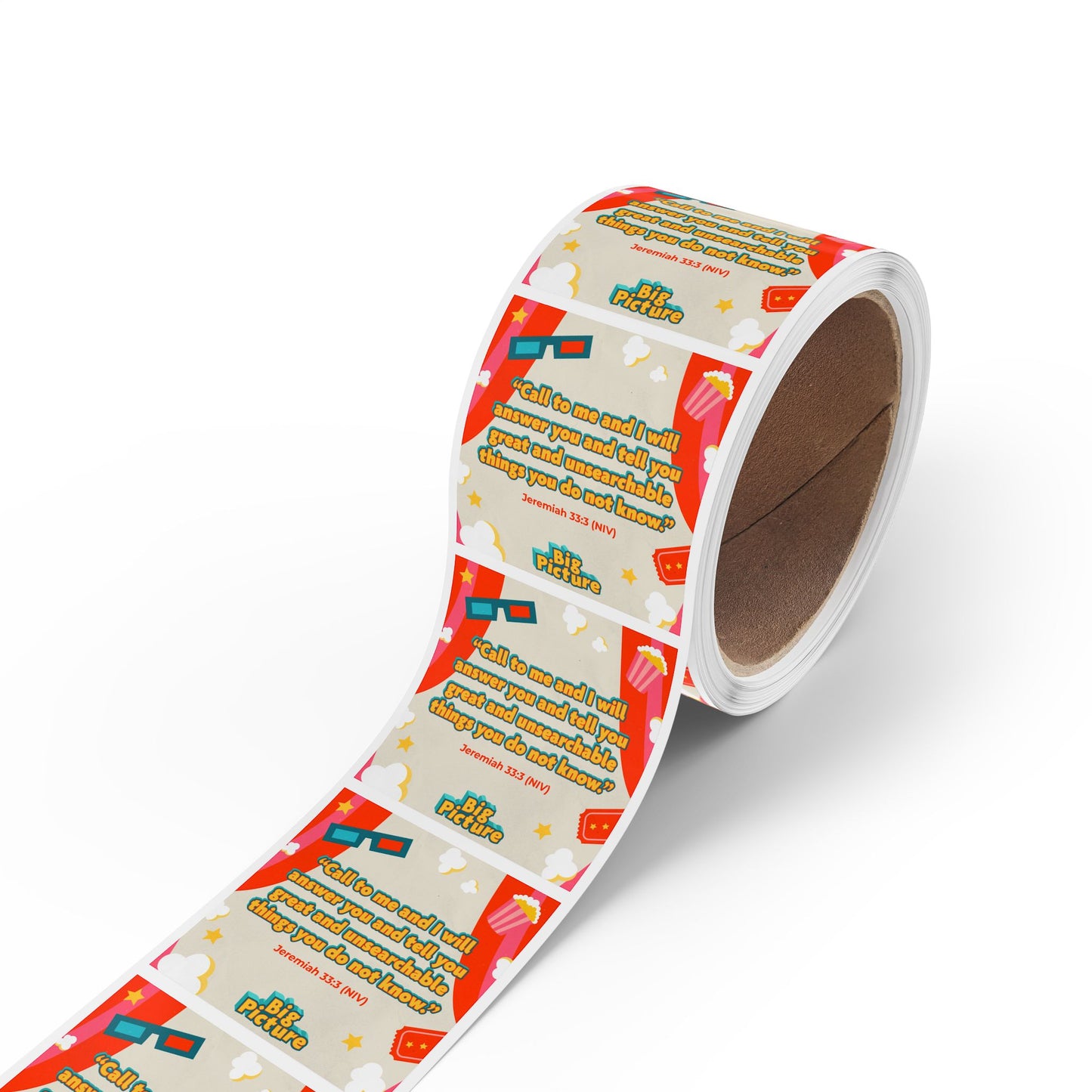 Memory Verse Sticker Roll | V8 | Big Picture Preschool