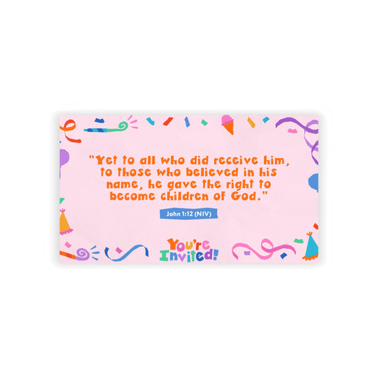 Memory Verse Cards | V9 | You're Invited! Preschool