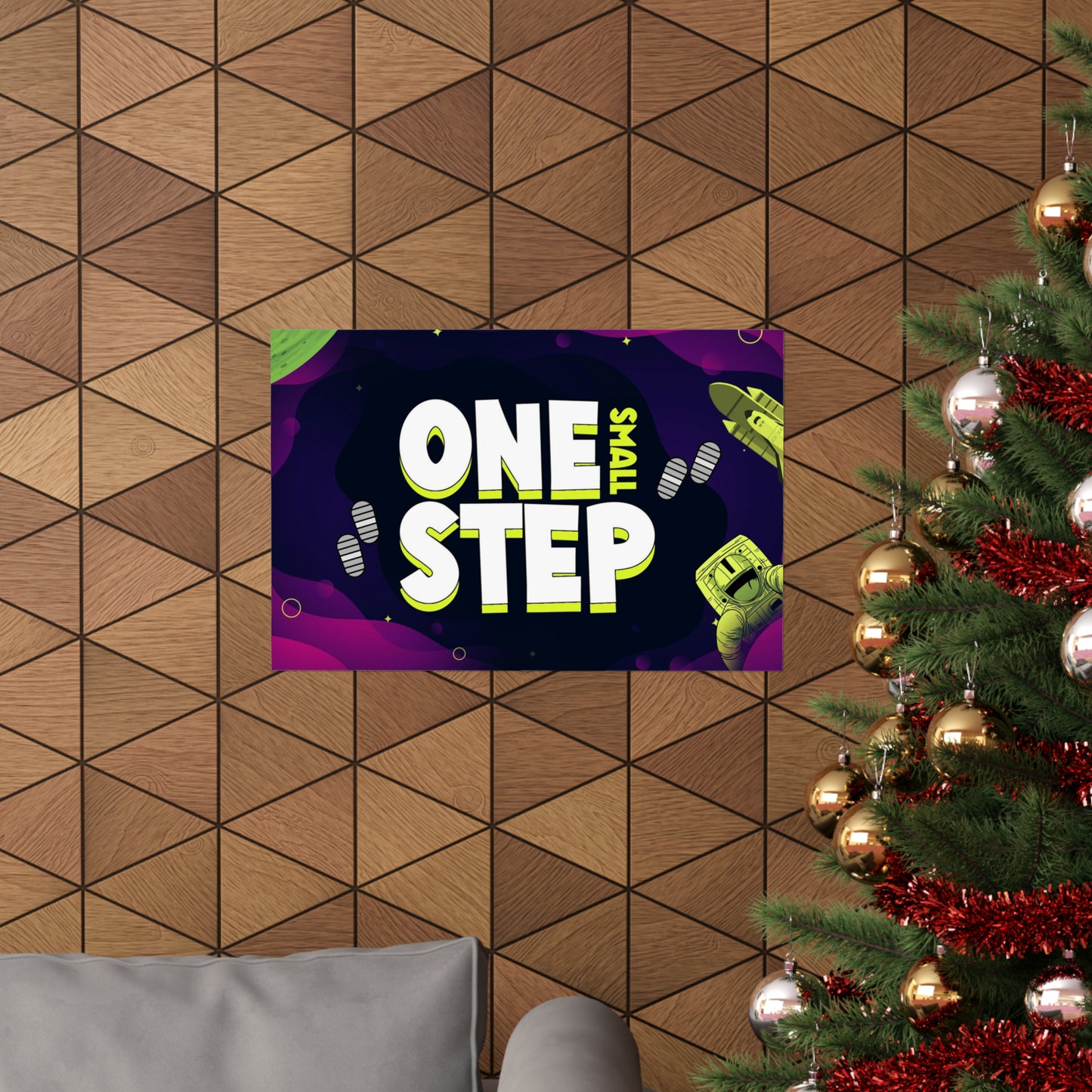 Poster | V7 | One Small Step Series Graphic | Horizontal
