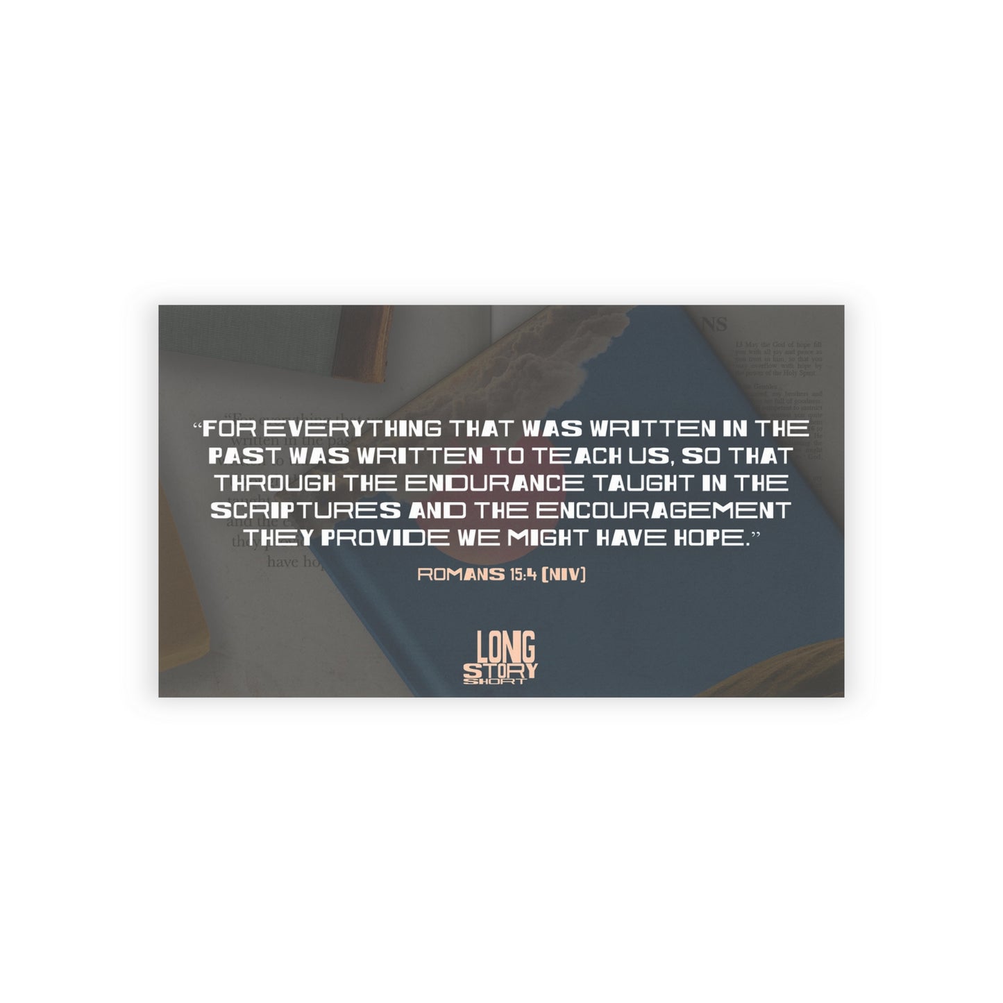 Memory Verse Cards | Long Story Short