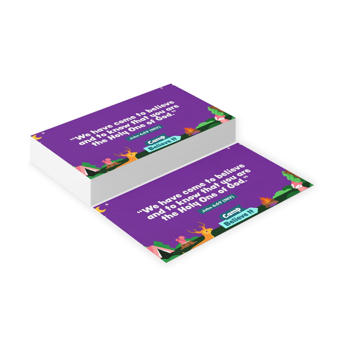 Memory Verse Cards | V8 | Camp Believe It Preschool