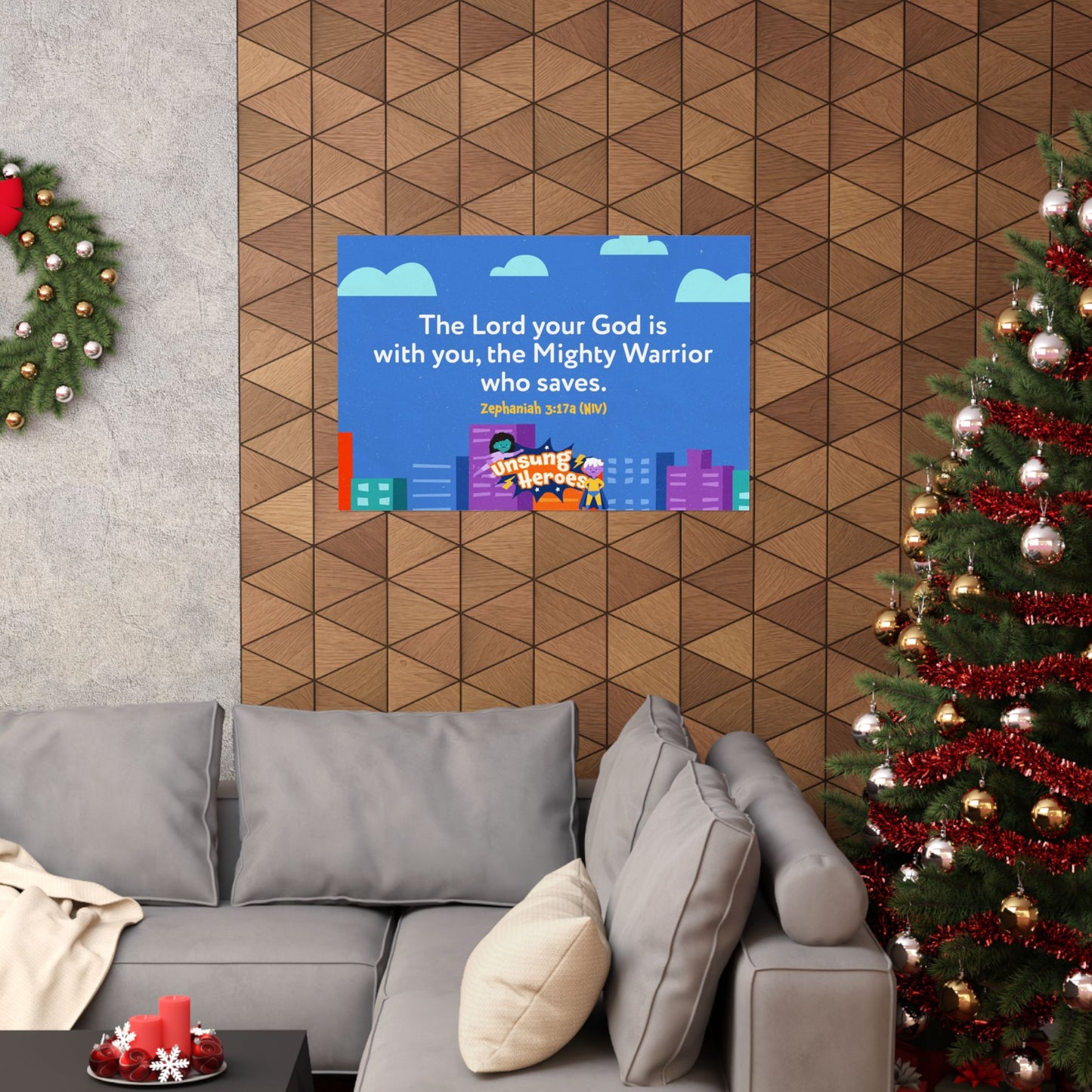 Poster | V8 | Unsung Heroes Preschool Memory Verse Graphic | Horizontal