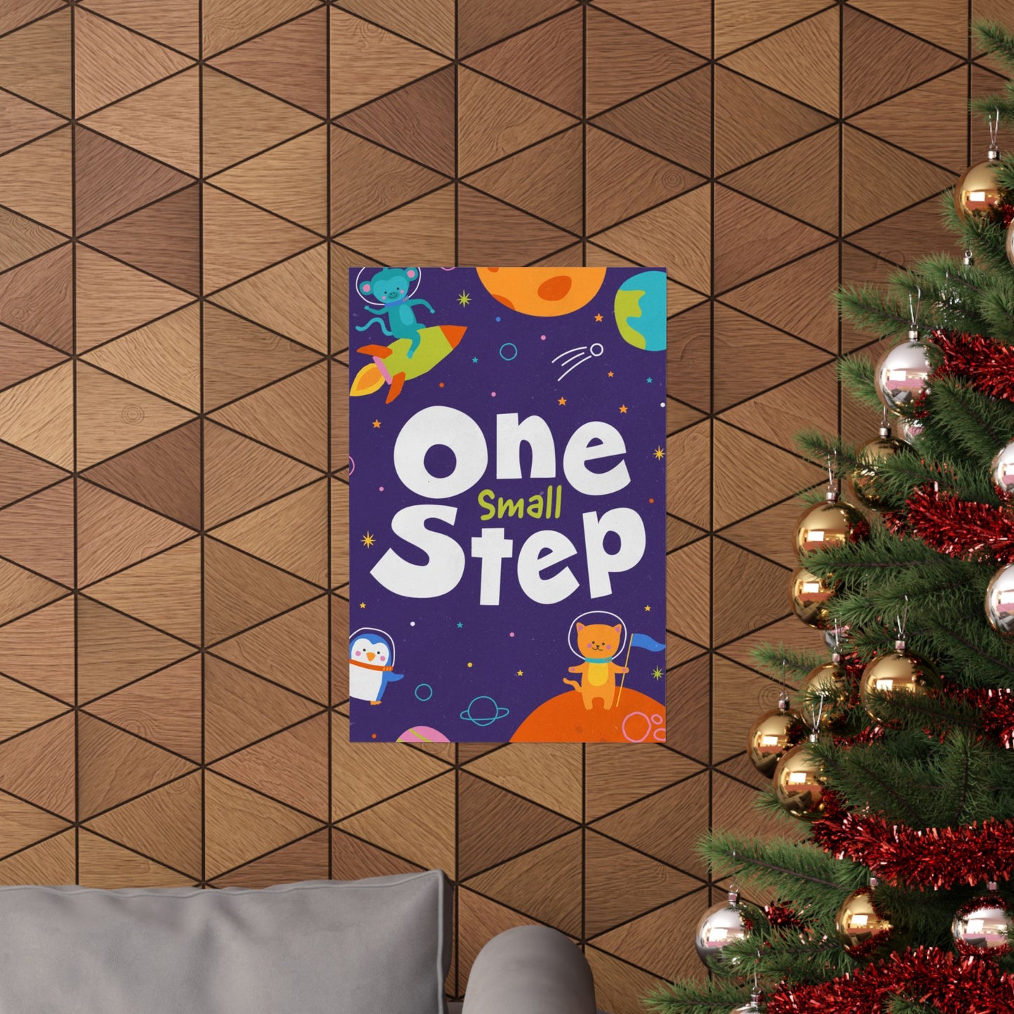 Poster | V7 | One Small Step Preschool Series Graphic | Vertical