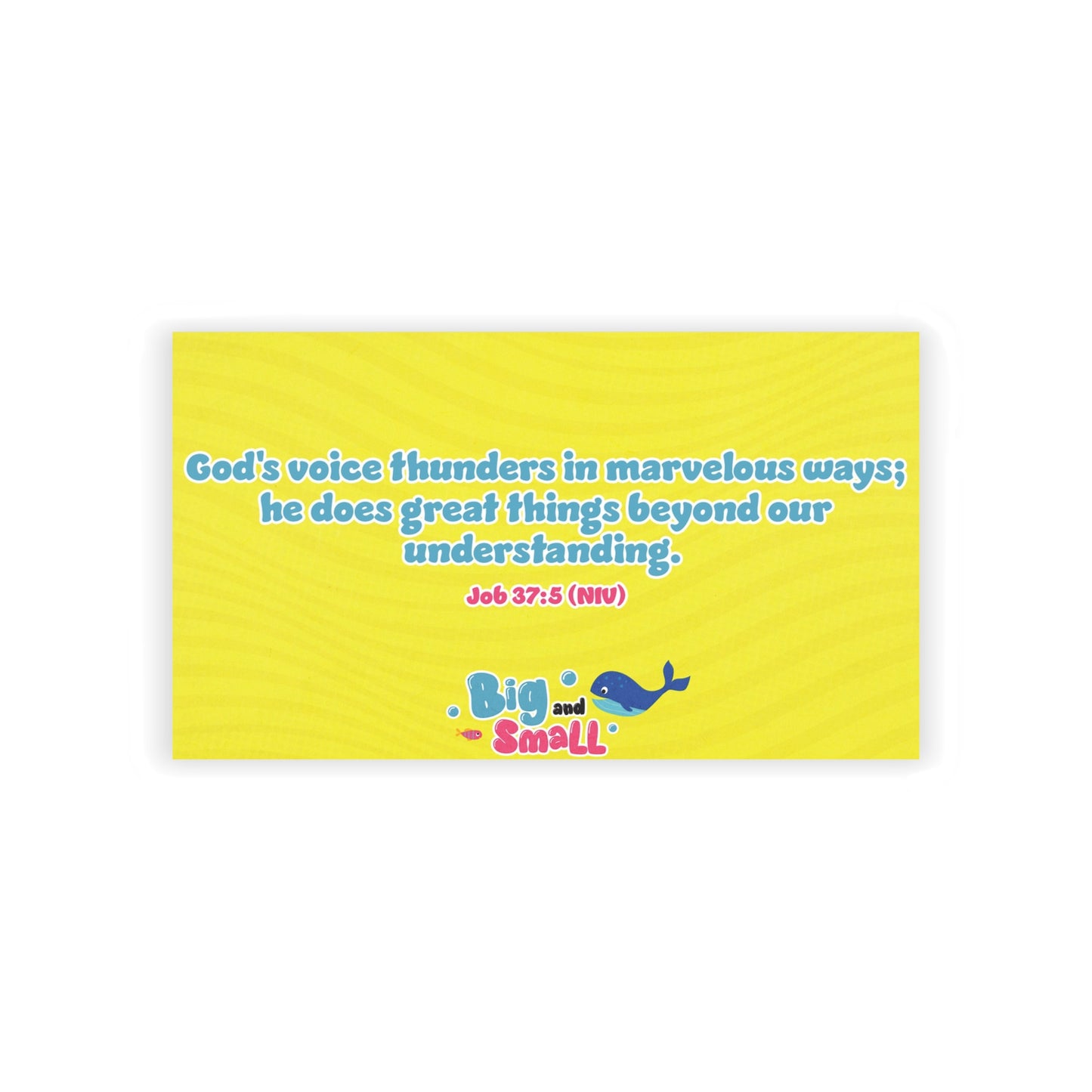 Memory Verse Cards | V5 | Big and Small Preschool