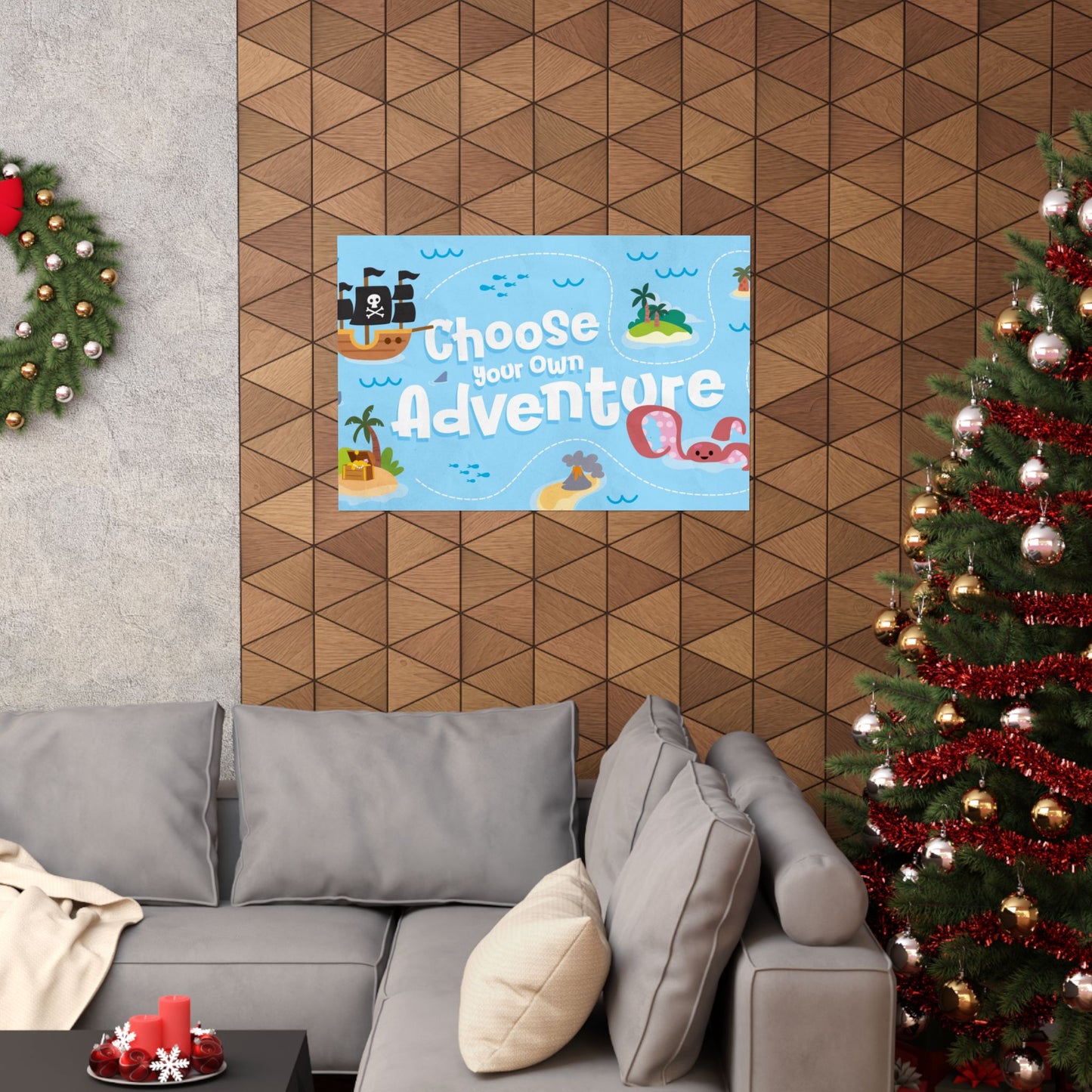 Poster I V5 I Choose Your Own Adventure Preschool Series Graphic I Horizontal