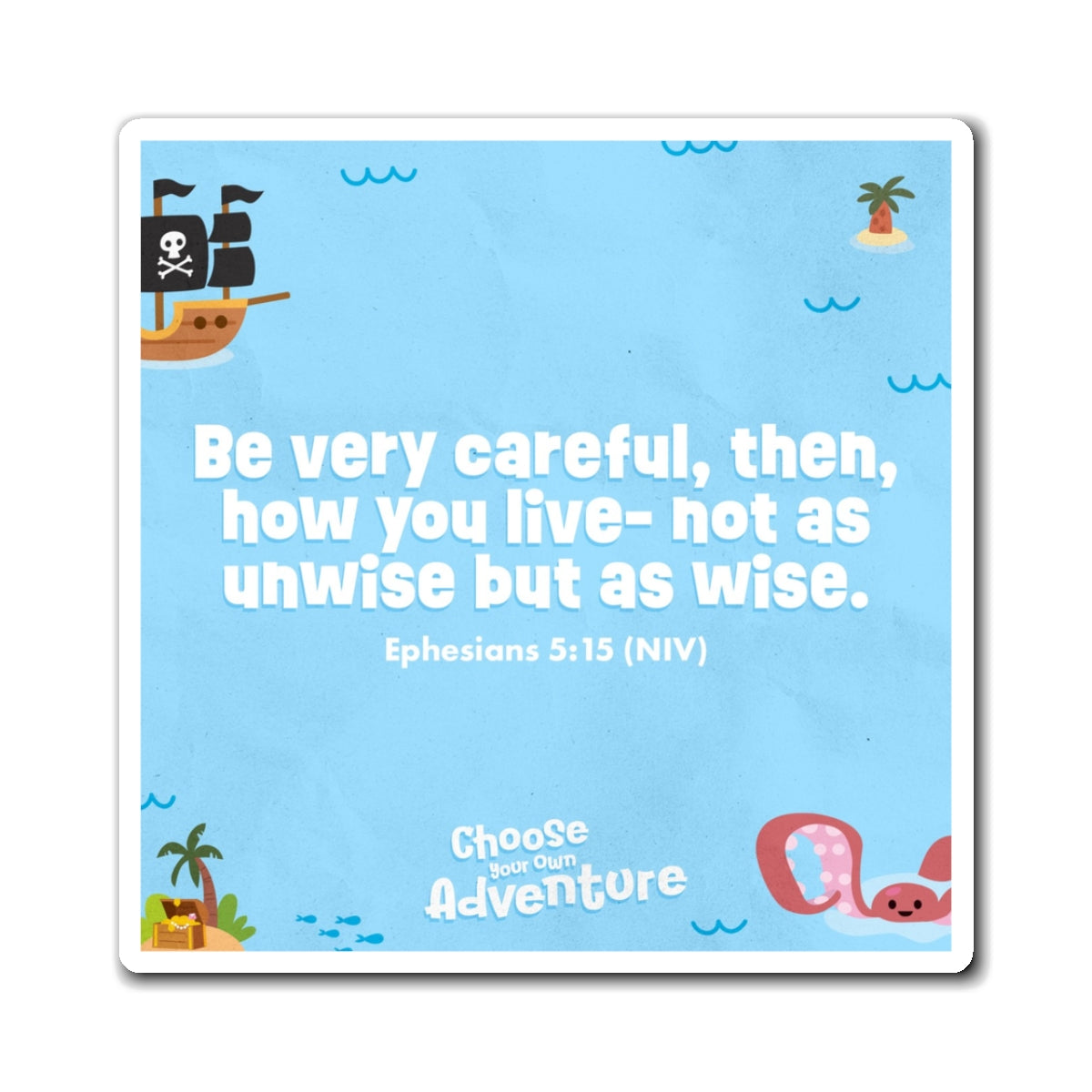 Memory Verse Magnet | V5 | Choose Your Own Adventure Preschool