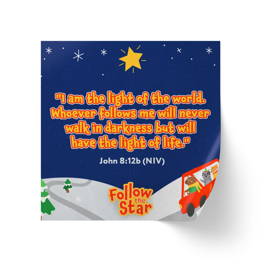 Memory Verse Sticker Roll | V9 | Follow The Star Preschool