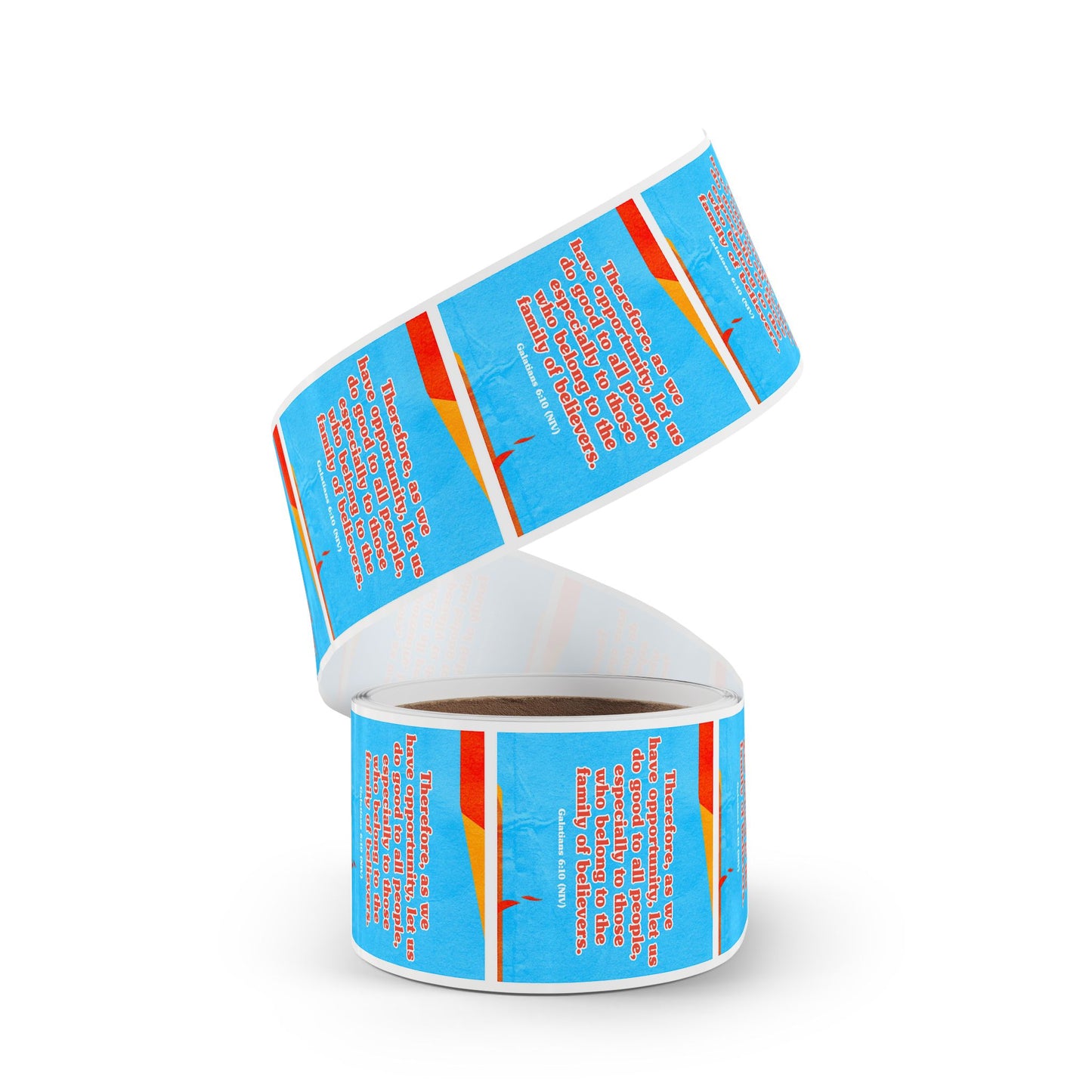 Memory Verse Sticker Roll | V6 | Staycation! Preschool