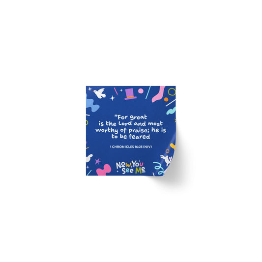 Memory Verse Sticker Roll | V9 | Now You See Me Preschool