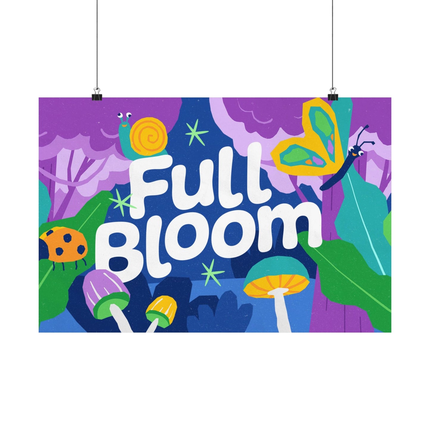 Poster | V8 | Full Bloom Preschool Series Graphic | Horizontal