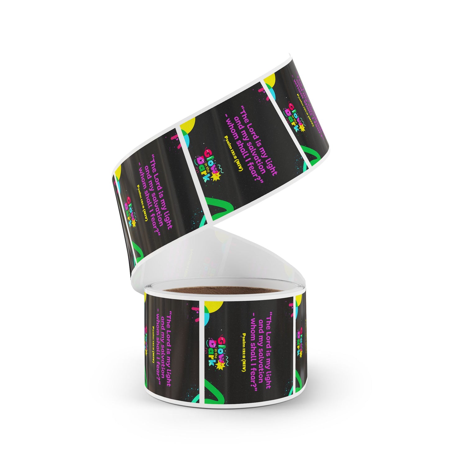 Memory Verse Sticker Roll | V7 | Glow in the Dark Preschool