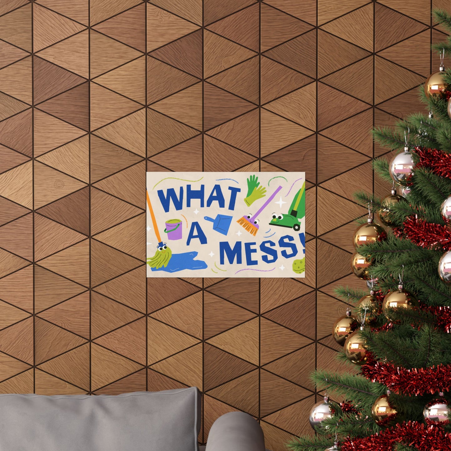 Poster | What A Mess Preschool Series Graphic | Horizontal