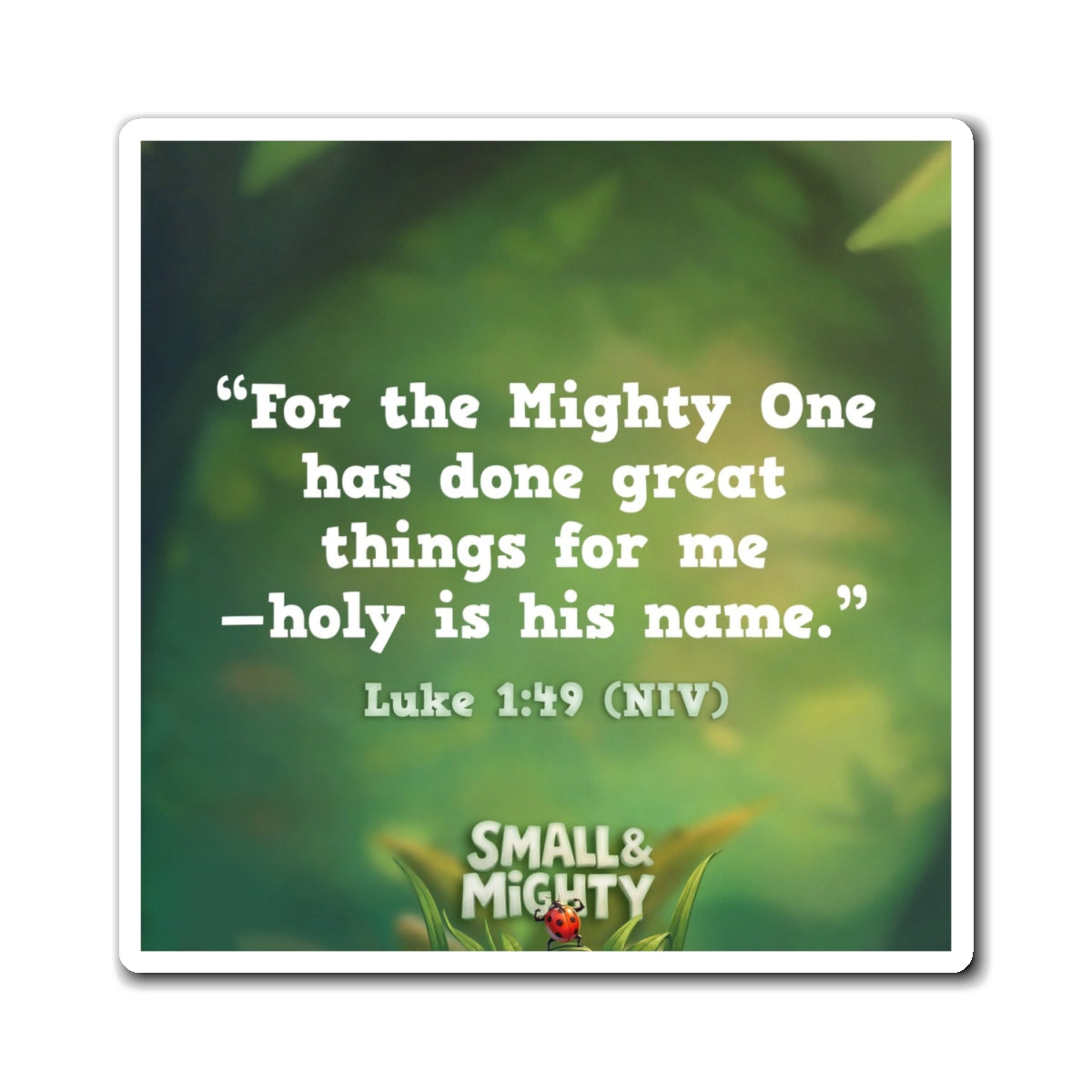 Memory Verse Magnet | Small & Mighty Elementary