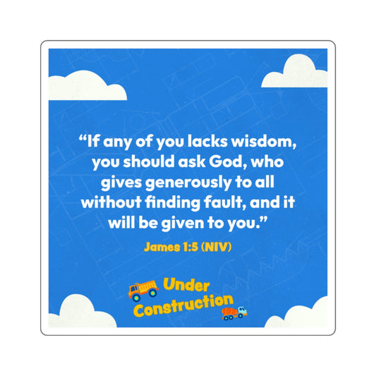 Memory Verse Sticker | V8 | Under Construction Preschool