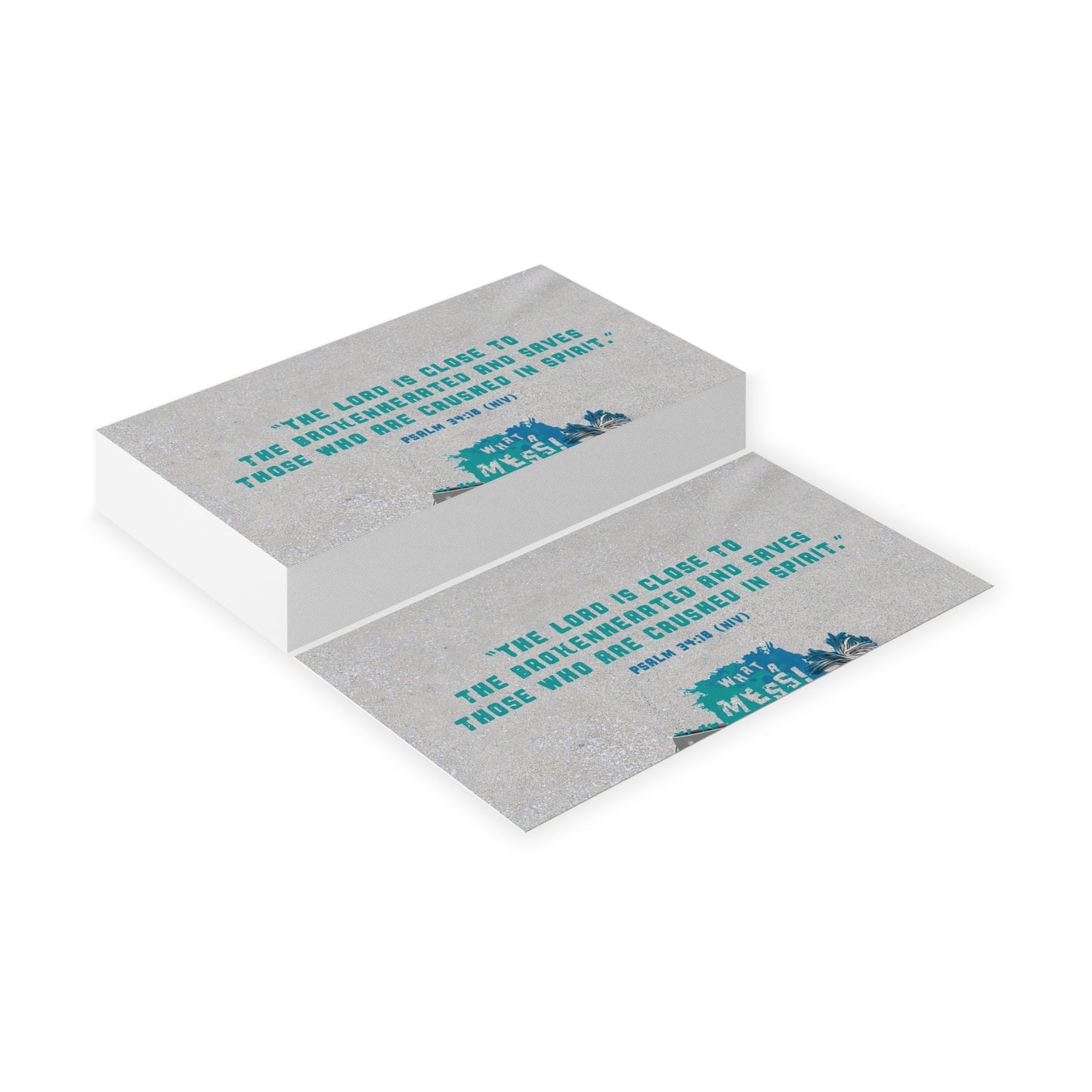 Memory Verse Cards | What A Mess Elementary