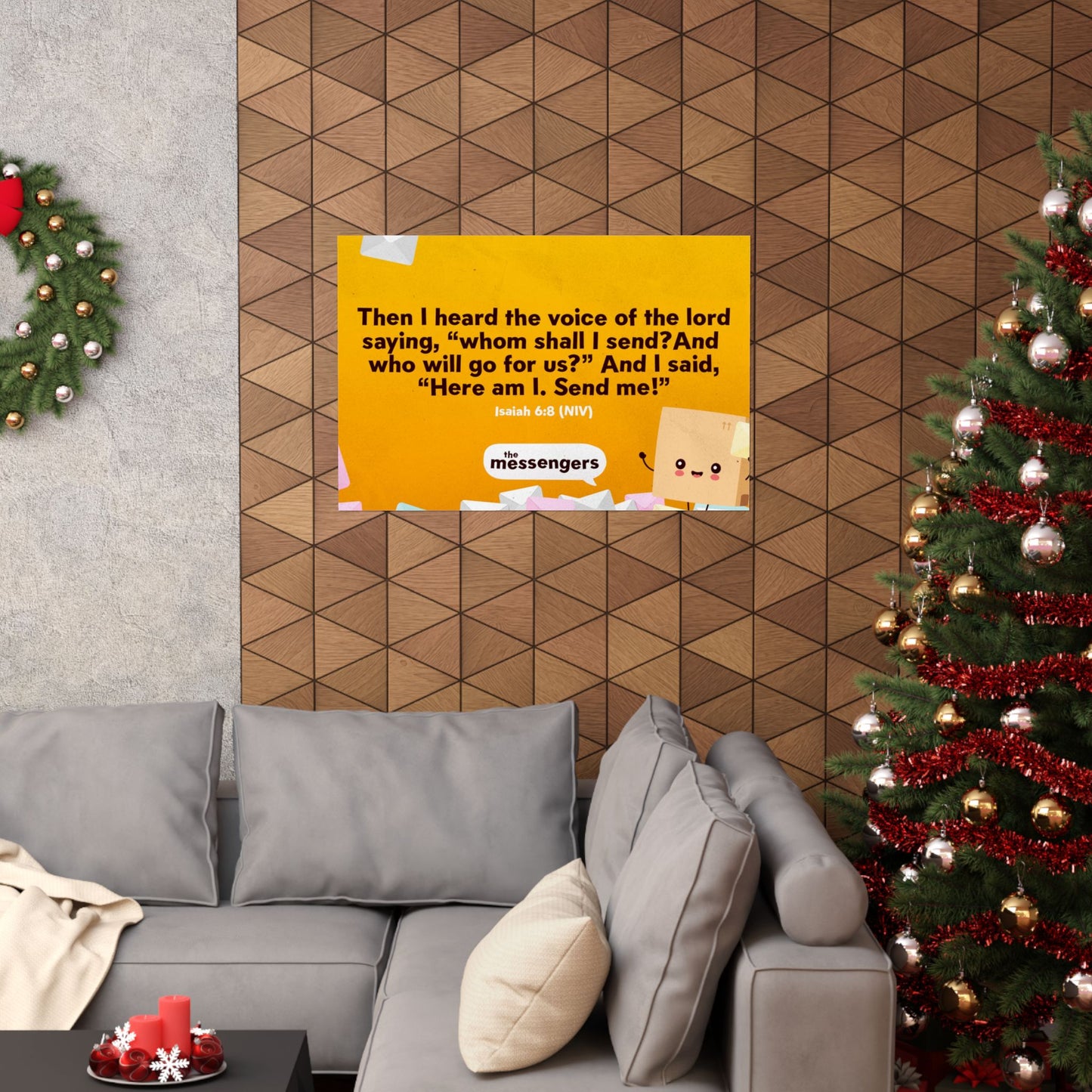 Poster | V5 | The Messengers Preschool Memory Verse Graphic | Horizontal