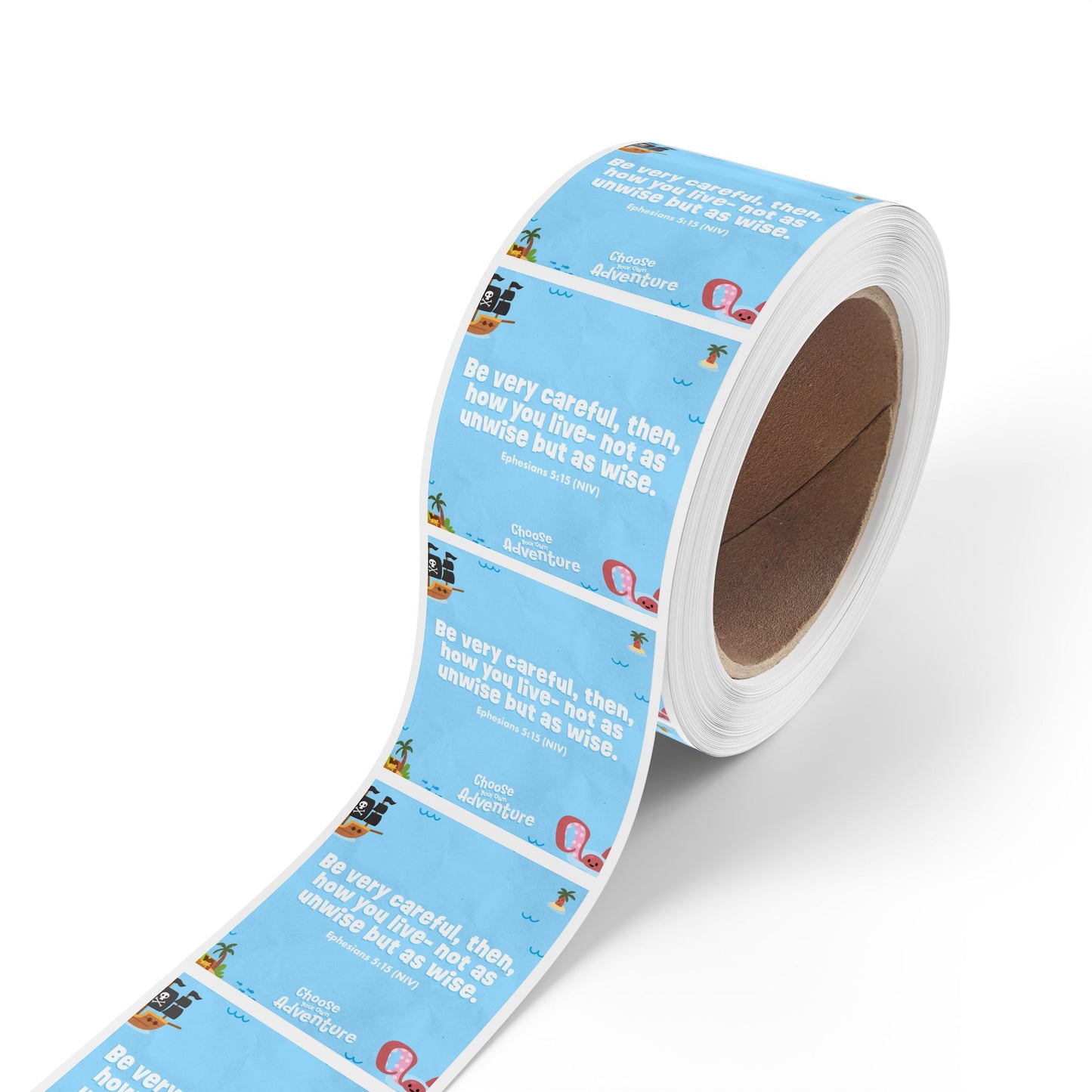 Memory Verse Sticker Roll | V5 | Choose Your Own Adventure Preschool