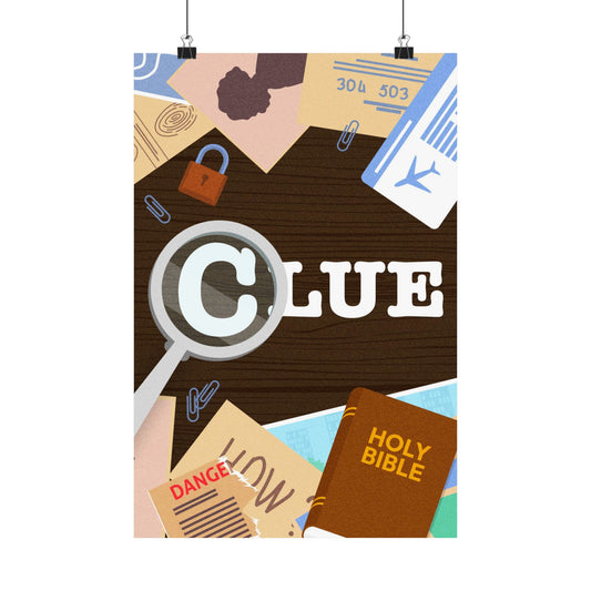 Poster | V9 | Clue Elementary Series Graphic | Vertical