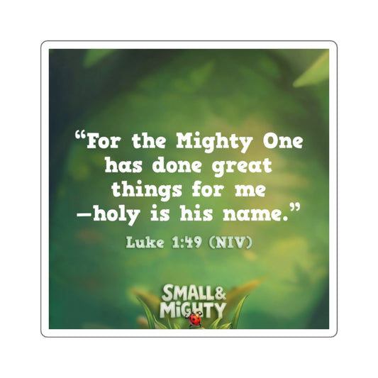 Memory Verse Sticker | Small & Mighty Elementary