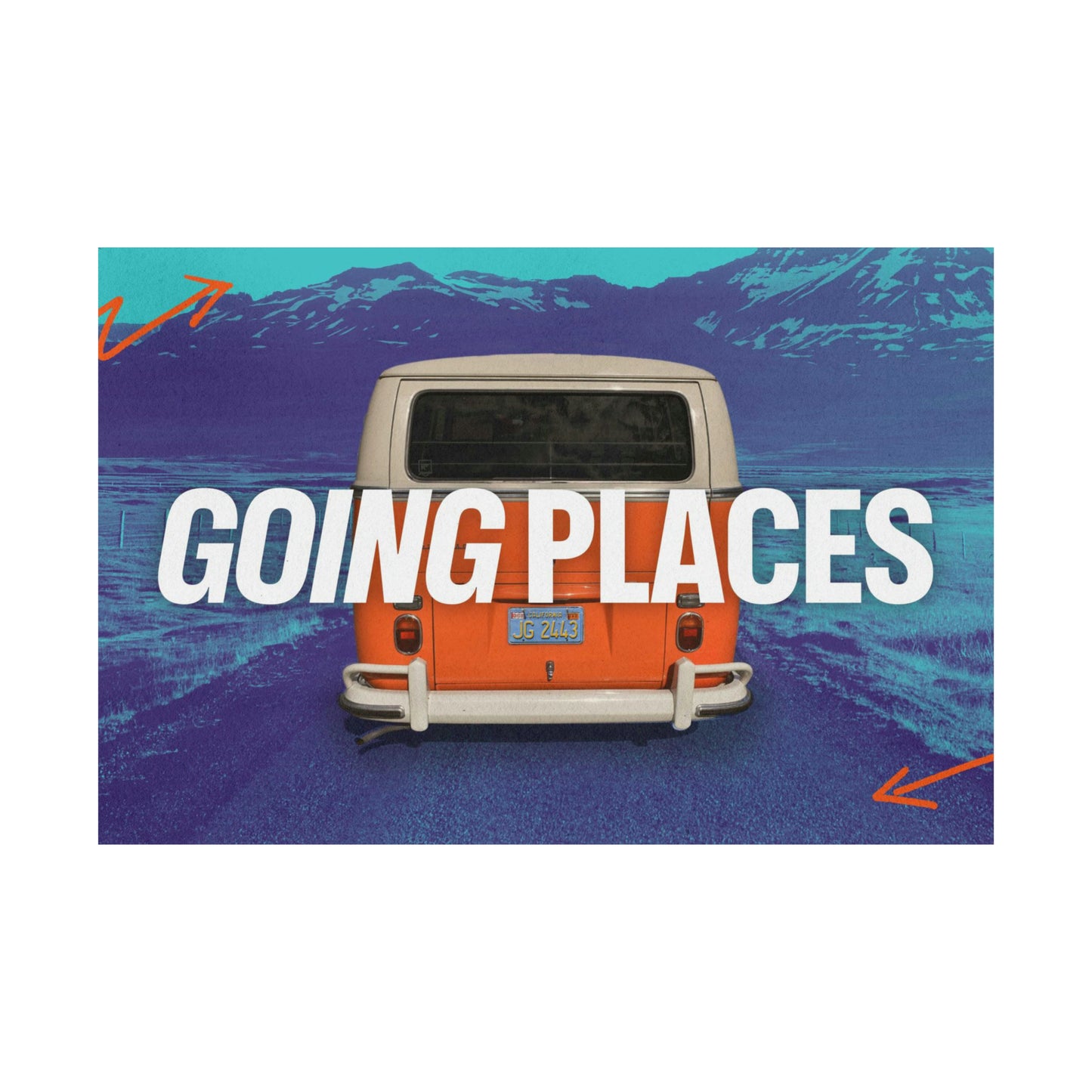 Poster | V7 | Going Places Series Graphic | Horizontal