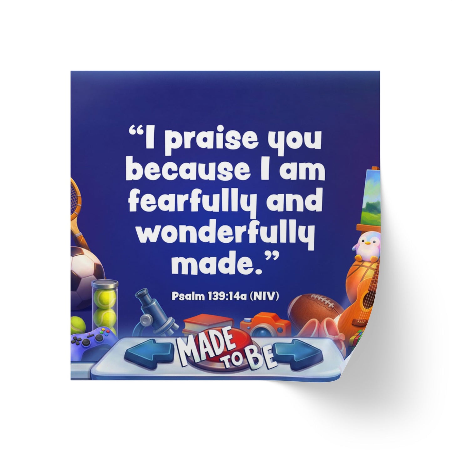 Memory Verse Sticker Roll | Made to Be Elementary