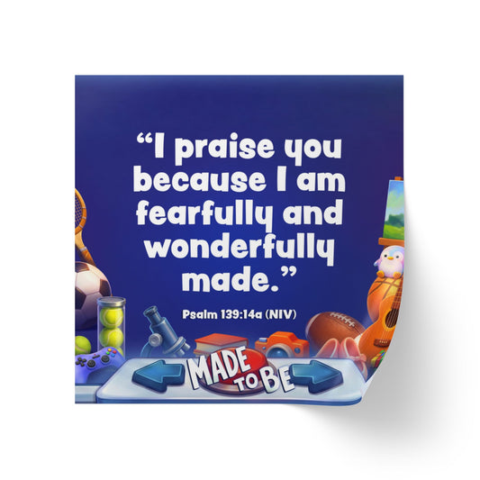 Memory Verse Sticker Roll | Made to Be Elementary