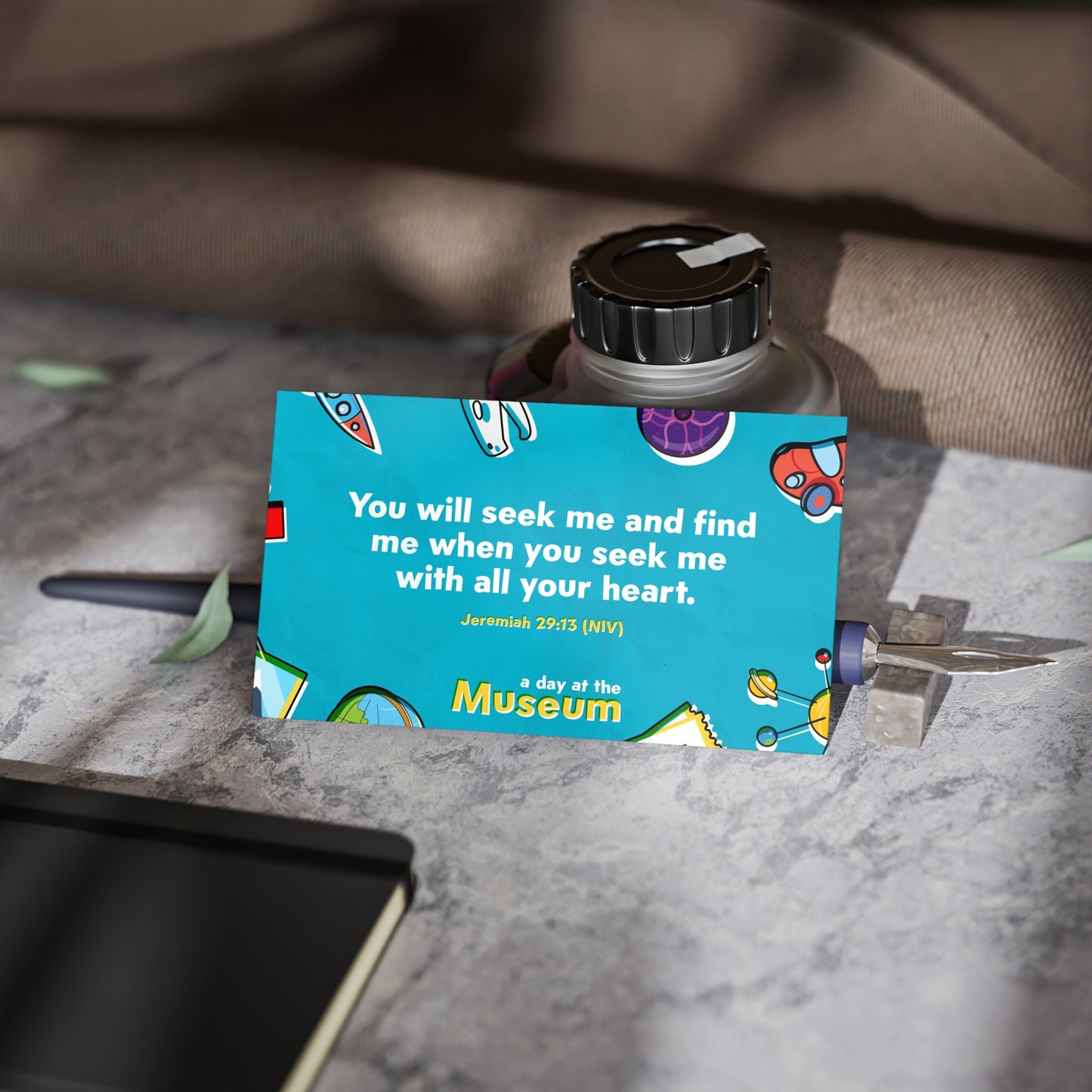 Memory Verse Cards | V5 | A Day At The Museum Preschool