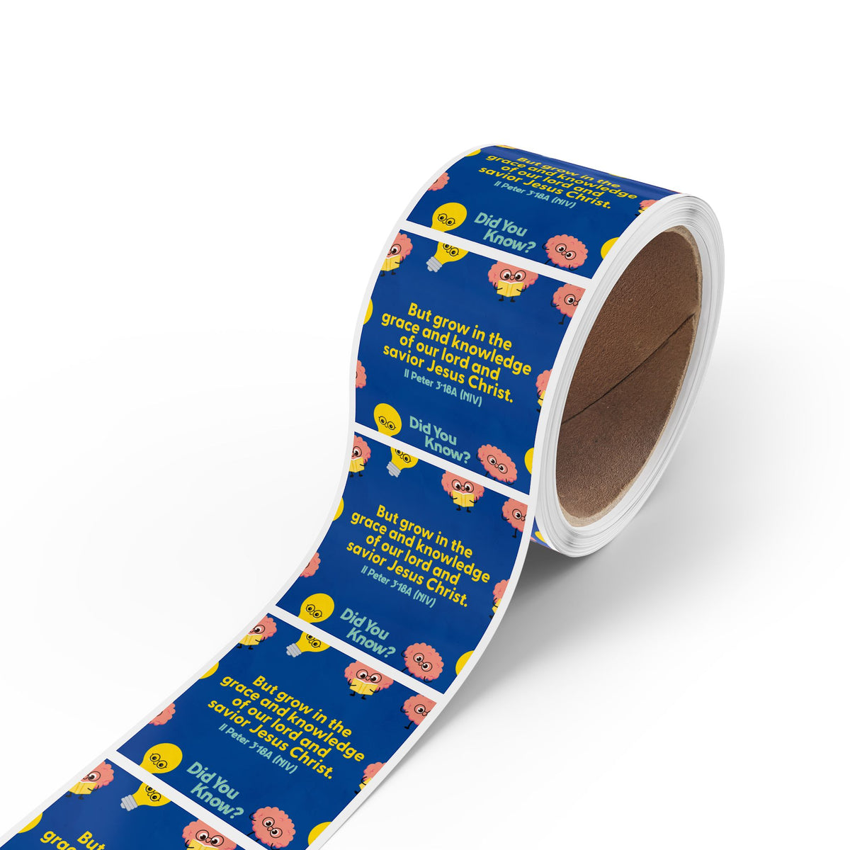Memory Verse Sticker Roll | V5 | Did You Know? Preschool