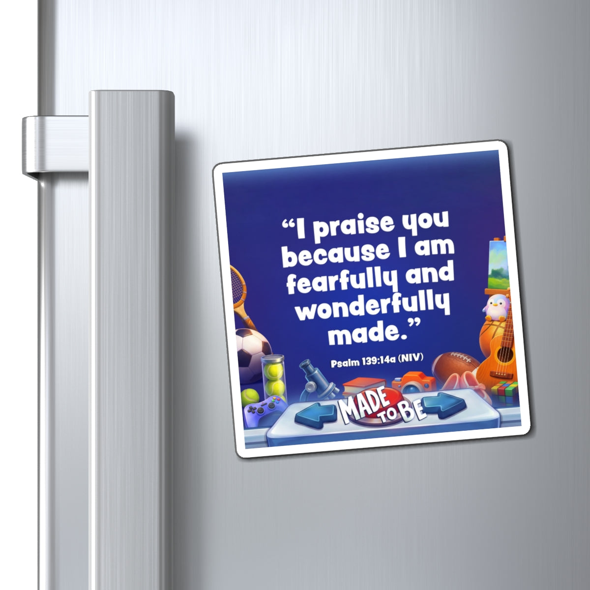 Memory Verse Magnet | Made to Be Elementary