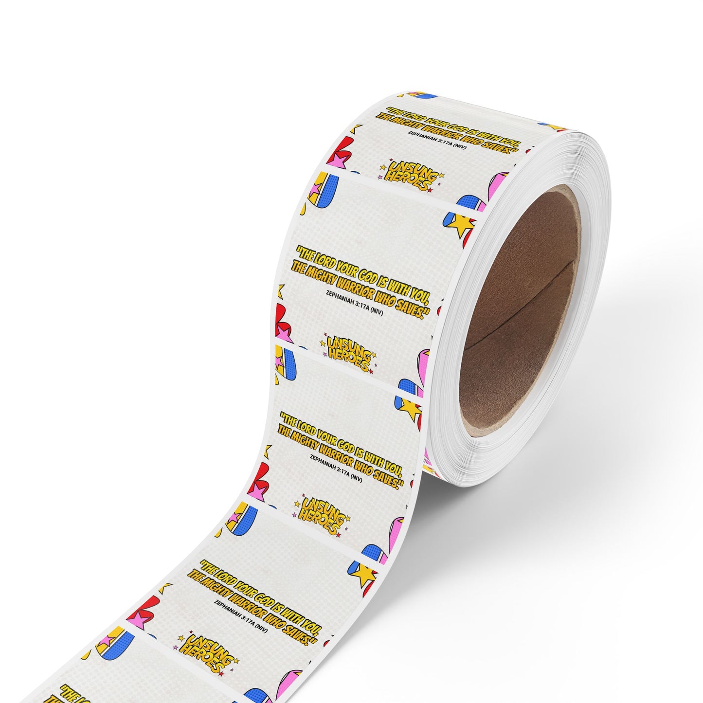 Memory Verse Sticker Roll | V8 | Unsung Heroes