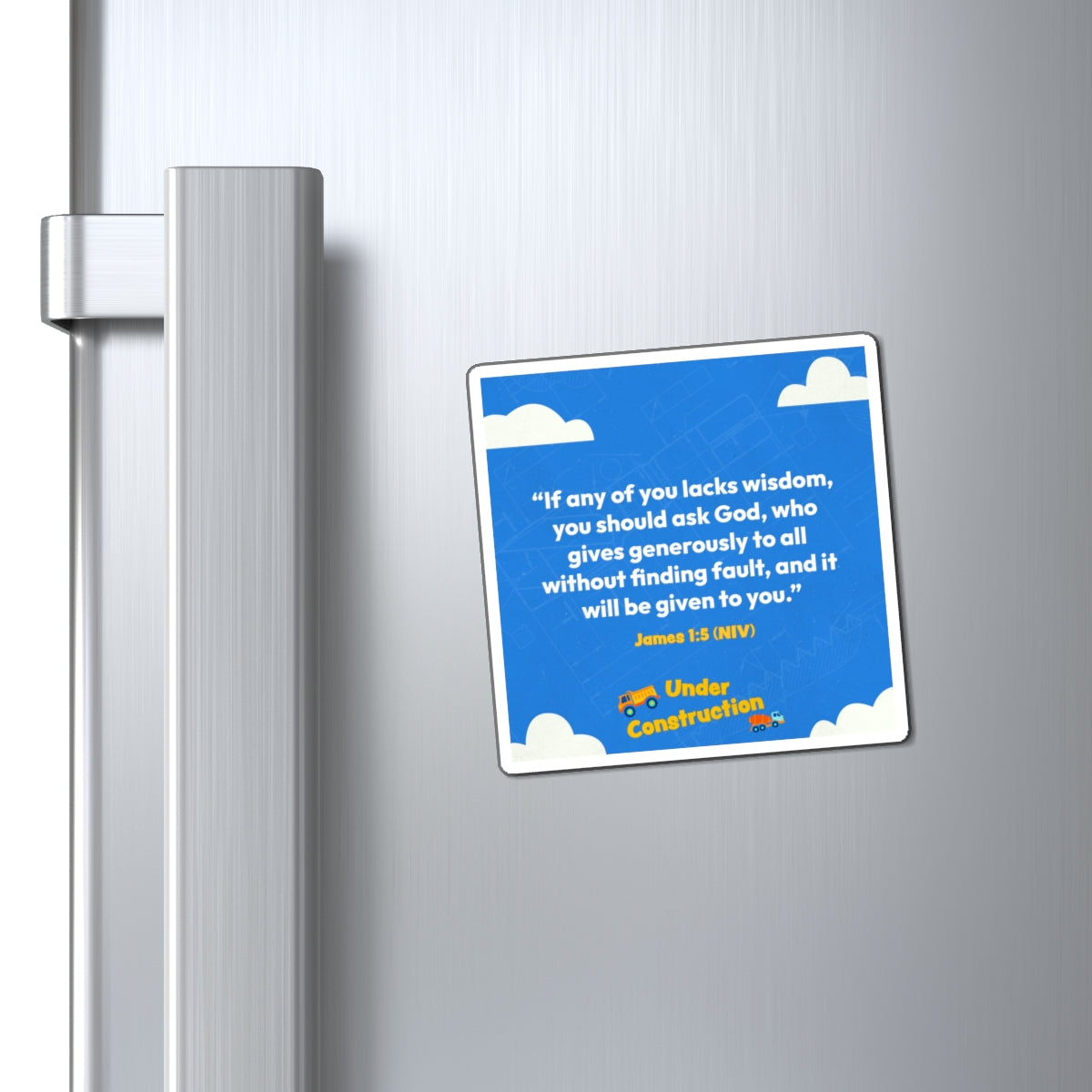 Memory Verse Magnet | V8 | Under Construction Preschool