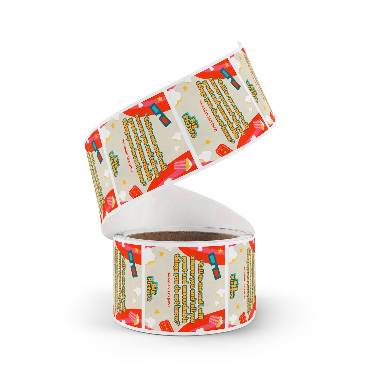 Memory Verse Sticker Roll | V8 | Big Picture Preschool