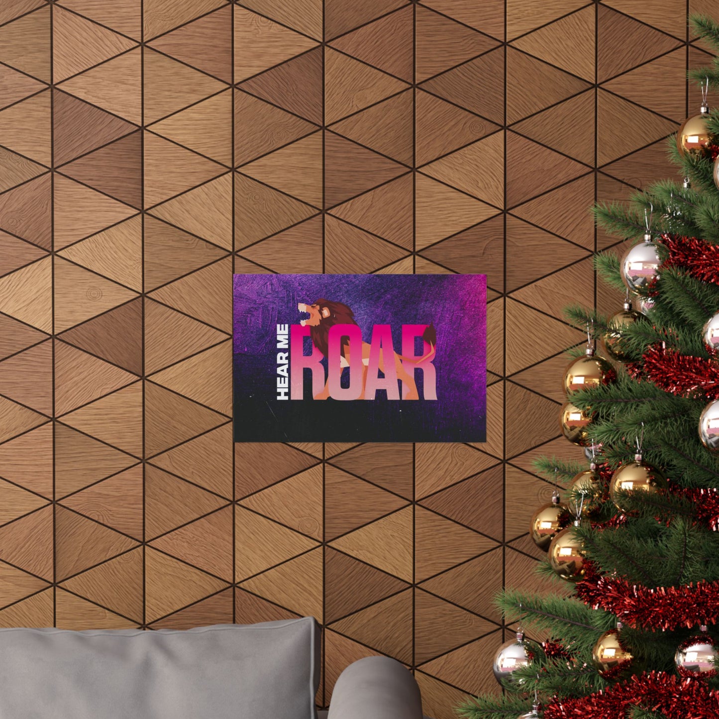 Poster I V6 I Hear Me Roar Preschool Series Graphic I Horizontal